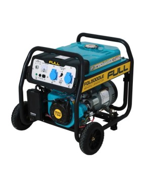 Бензинов генератор за ток 3.8 kW (4.75 kVA) FGL 5000LE с AVR и електрически стартер - Монофазен Бензинов генератор за ток 3.8 kW (4.75 kVA) FGL 5000LE с AVR и електрически стартер - Монофазен