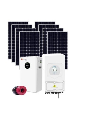 Автономна соларна система 10 kW + инвертор Deye 10 kw + 16 kwh литиева батерия - Монофазна Автономна соларна система 10 kW + инвертор Deye 10 kw + 16 kwh литиева батерия - Монофазна