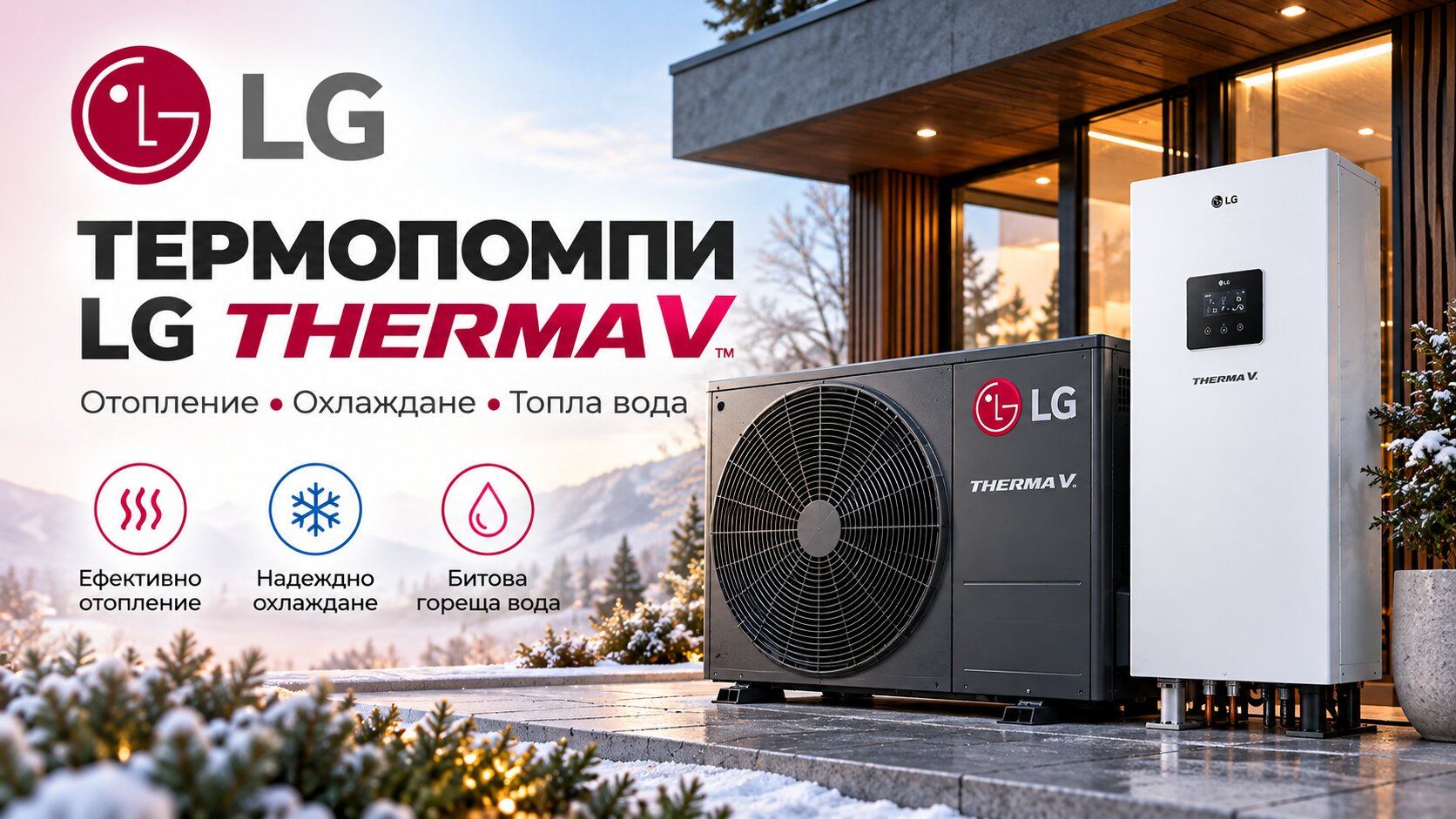 Термопомпи LG THERMA V